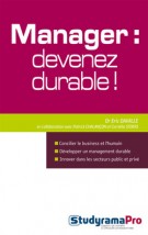 Manager Durable -couverture