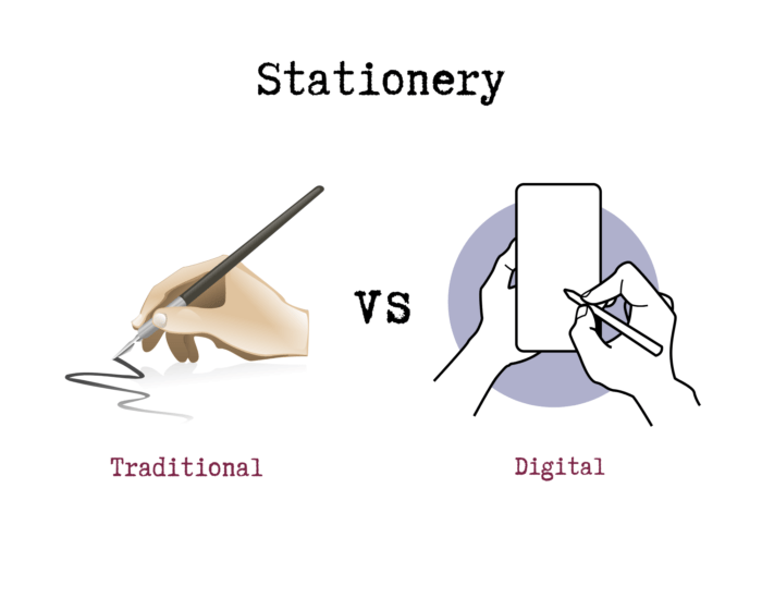 Stationery Paper vs Digital